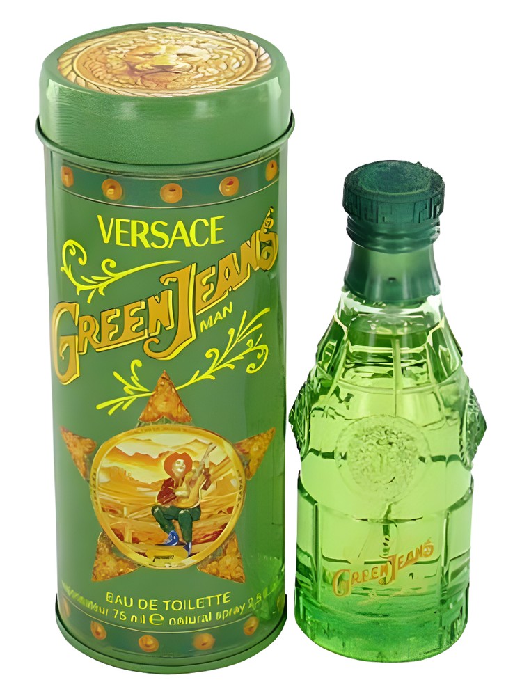 Versace Green Jeans