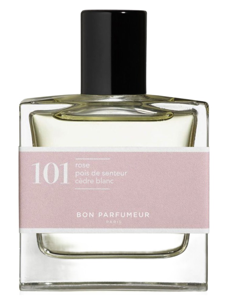 101 rose, sweet pea, white cedar – Bon Parfumeur