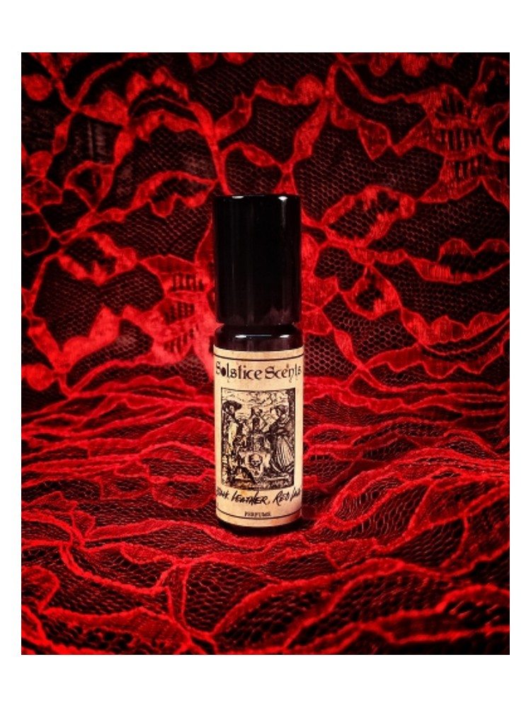 Black Leather Red Lace – Solstice Scents