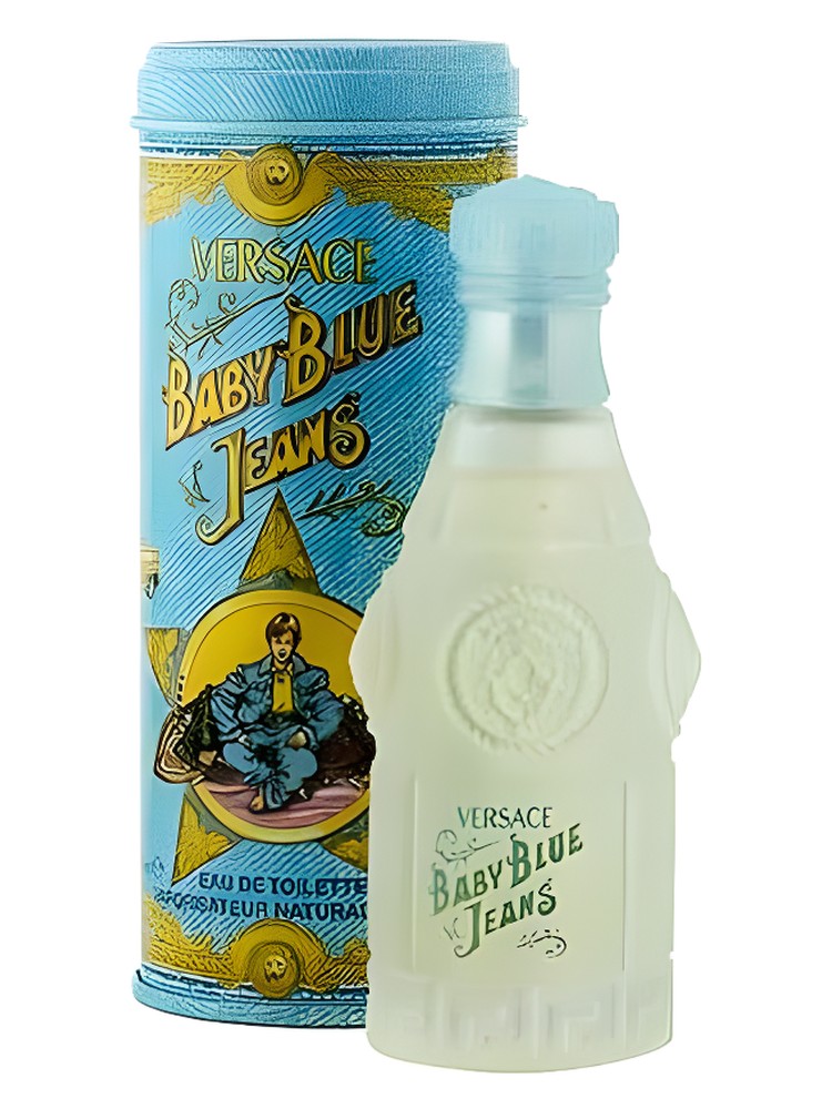 Baby Blue Jeans – Versace
