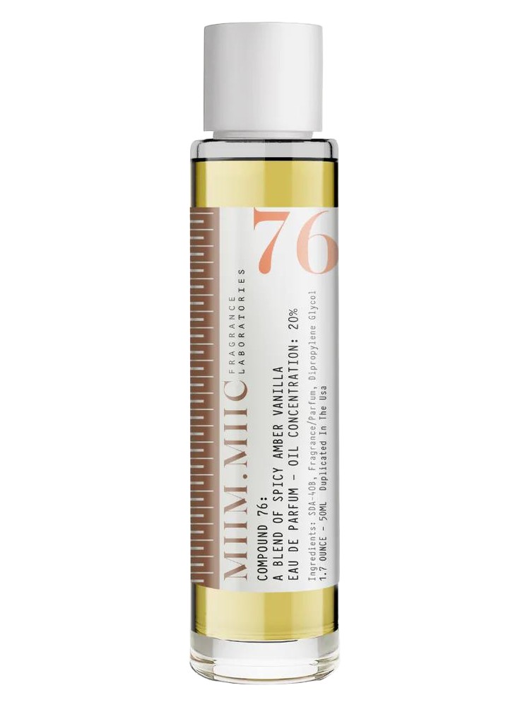 No 76 Spicy Amber Vanilla – MiimMiic