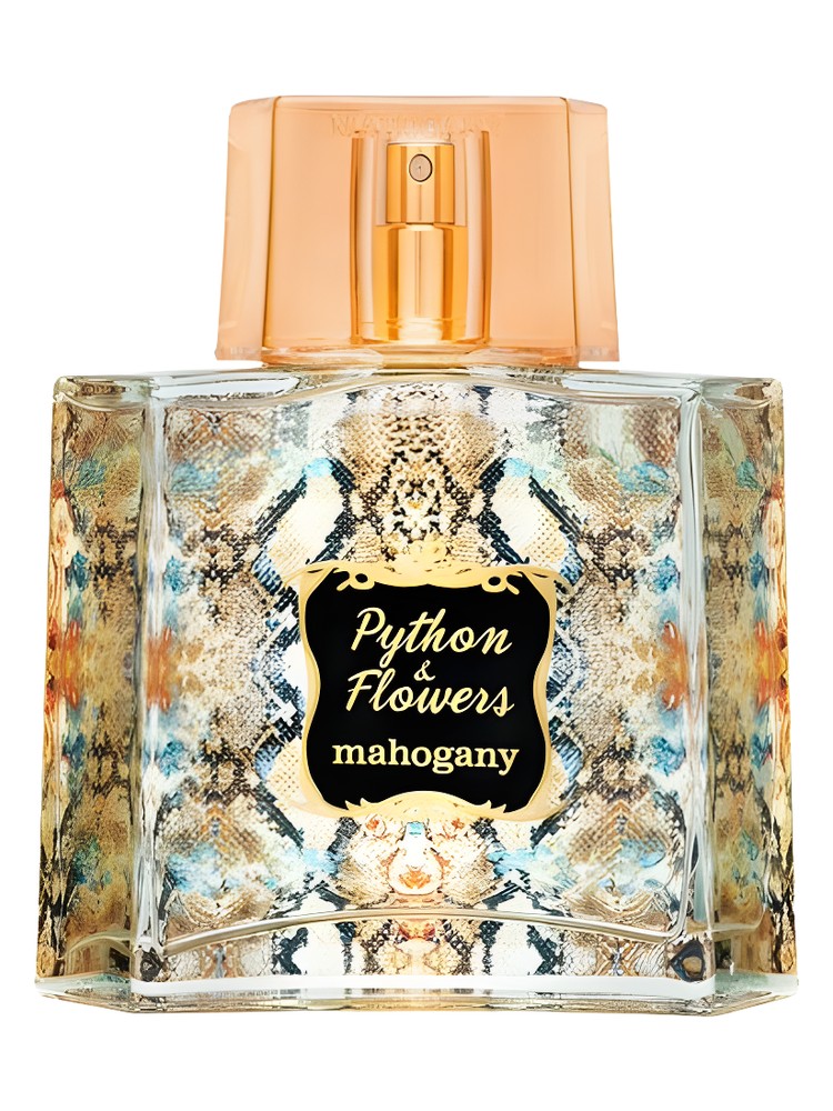 Python & Flowers – Mahogany