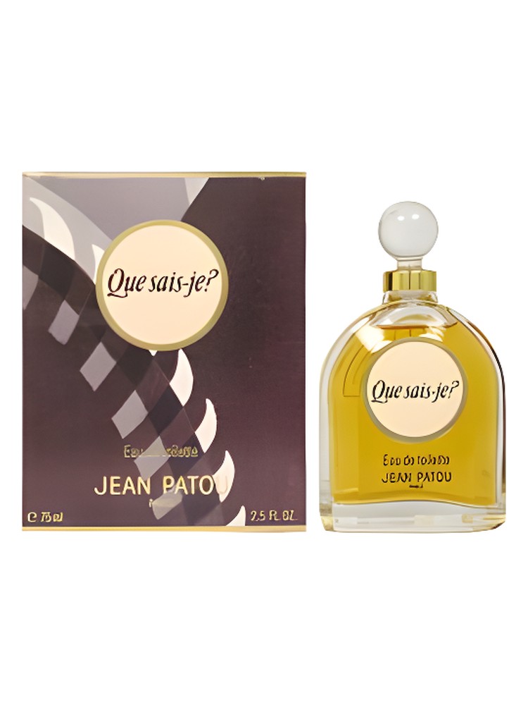 Que sais je? – Jean Patou